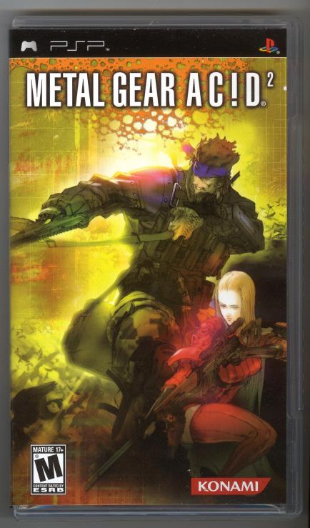 Metal Gear Acid 2 Scans