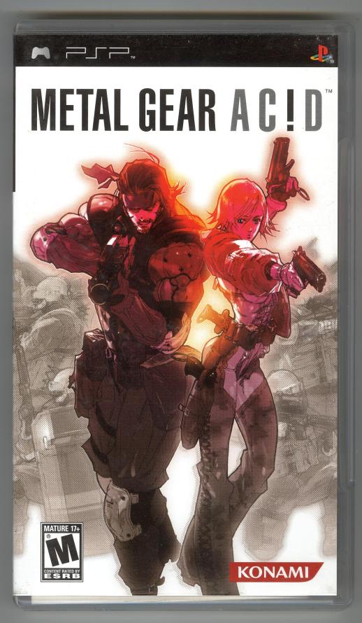 Metal Gear Acid Scans