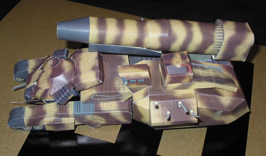 MGS3 Classified MechPaper Model