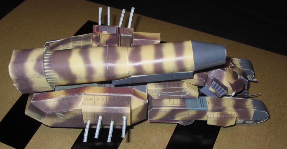 MGS3 Classified MechPaper Model