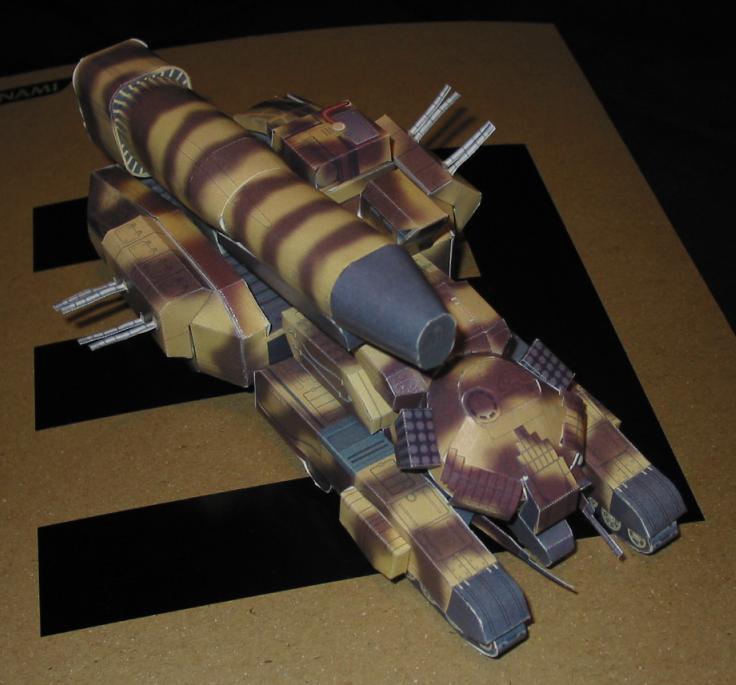 MGS3 Classified MechPaper Model