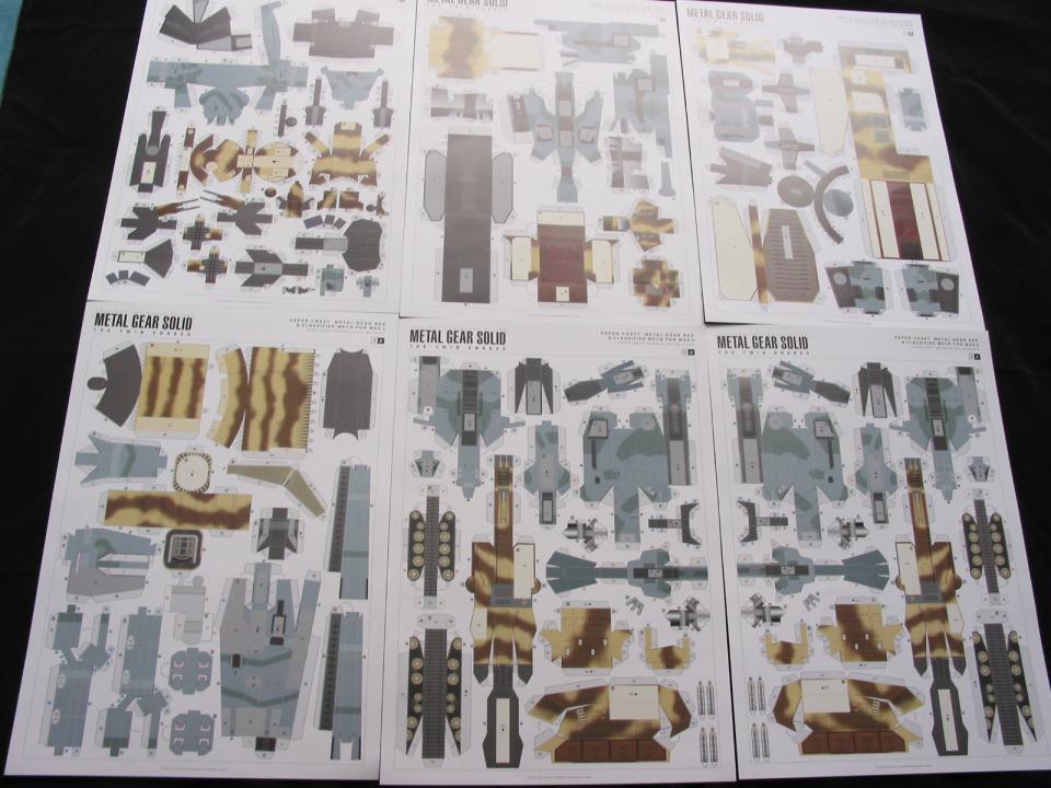 E3 Press Kit Mech Paper Sheets
