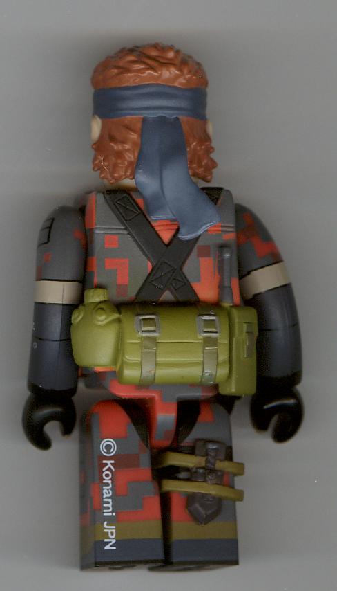 Naked Snake Kubrick Back