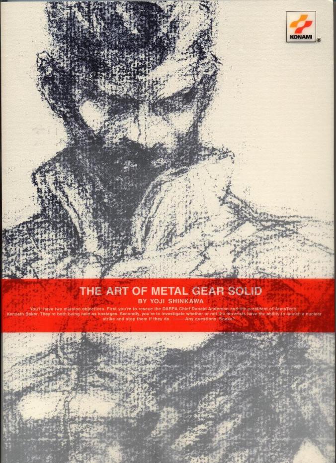 Metal Gear Solid Art Book Scans