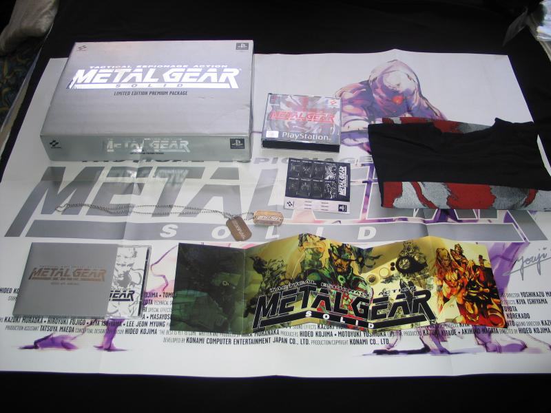 Metal Gear Solid Limited Edition Premium Package Scans
