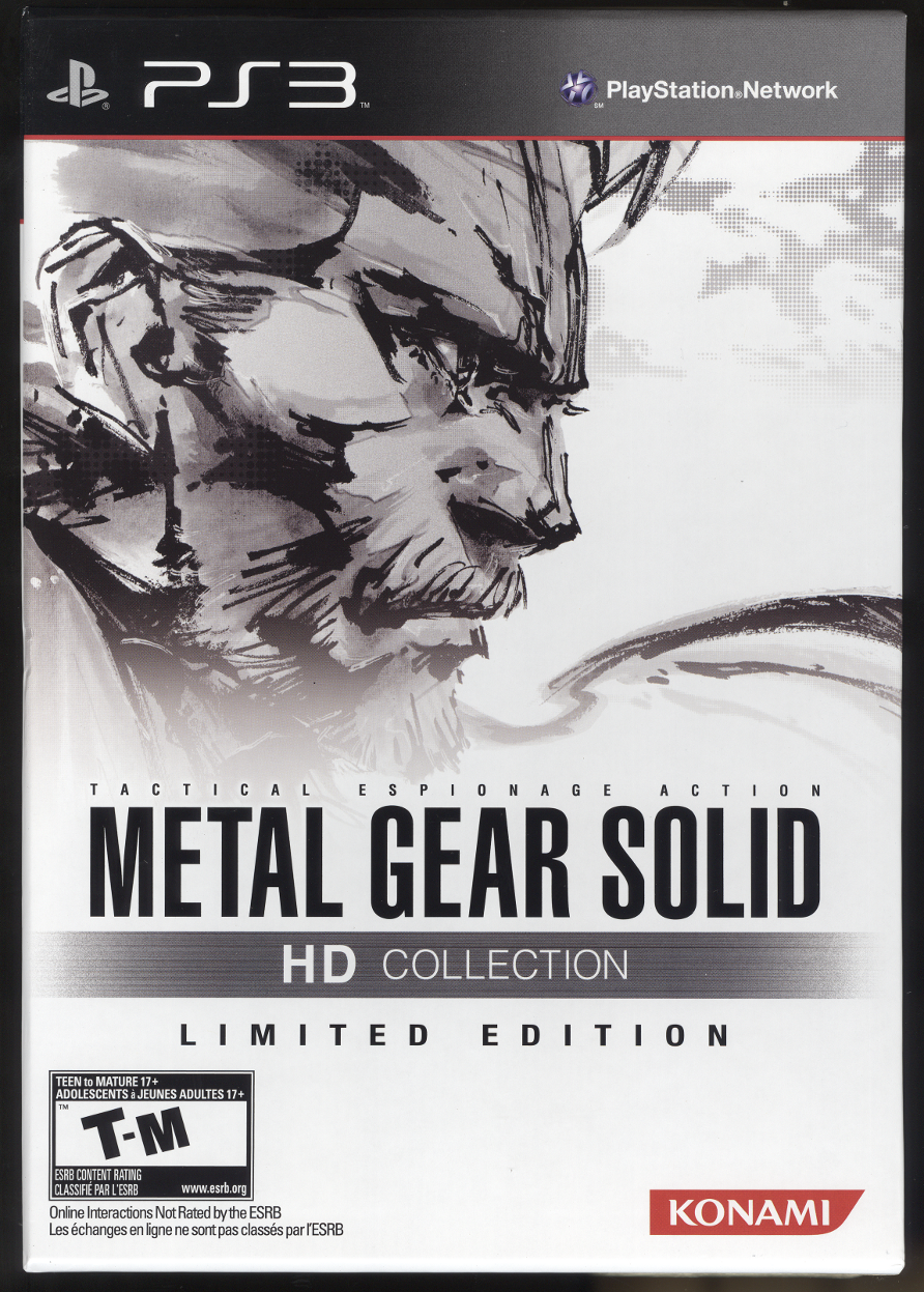 Metal Gear HD Collection Limited Edition PS3