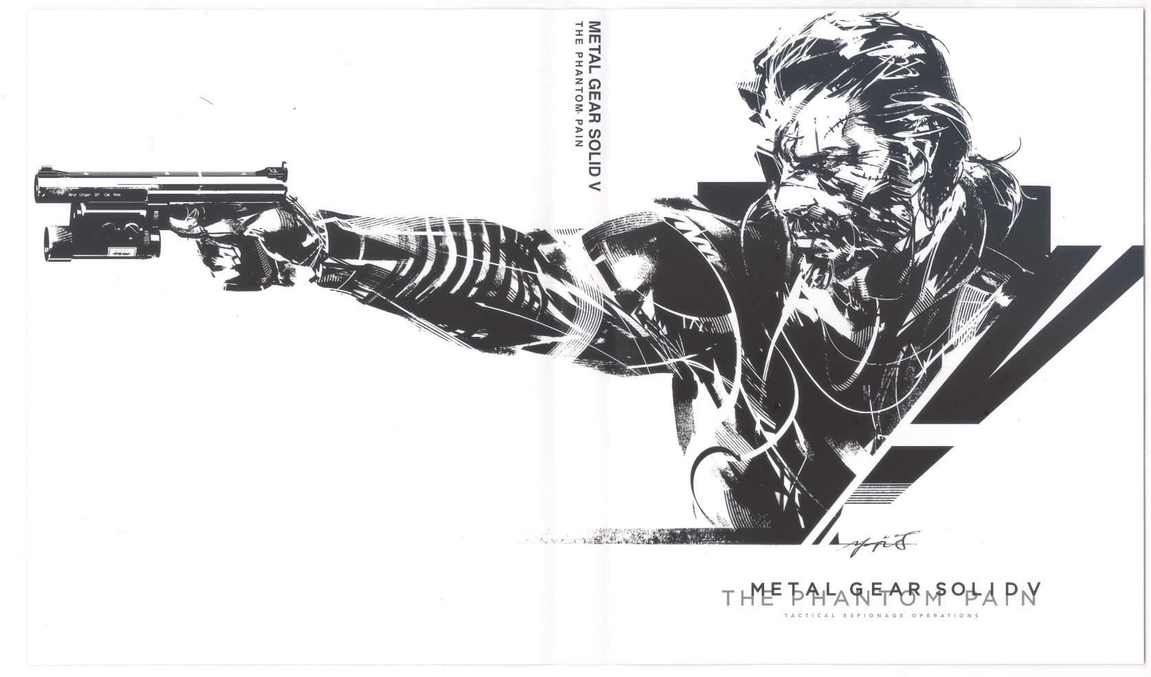 Metal Gear Solid V The Phantom Pain Japanese Collector Edition Game Interior