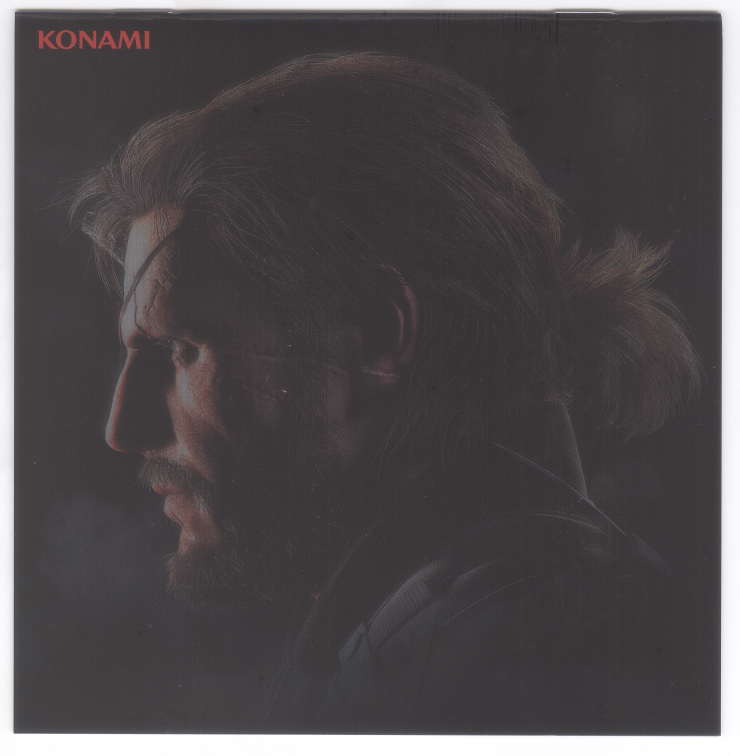 Metal Gear Solid V The Phantom Pain Original Soundtrack Booklet Front