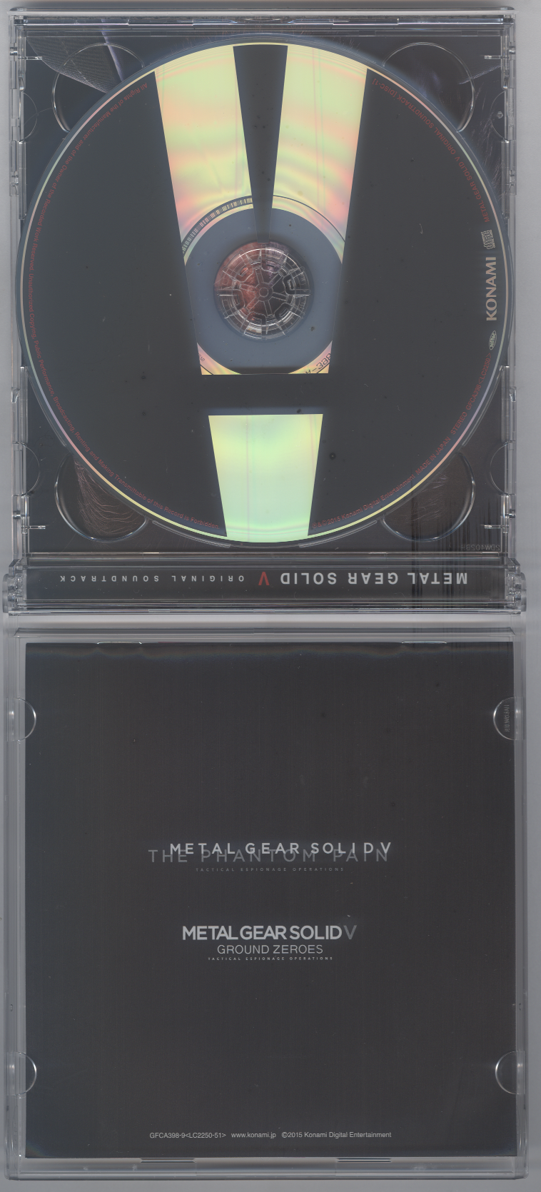 Metal Gear Solid V The Phantom Pain Original Soundtrack CD 1