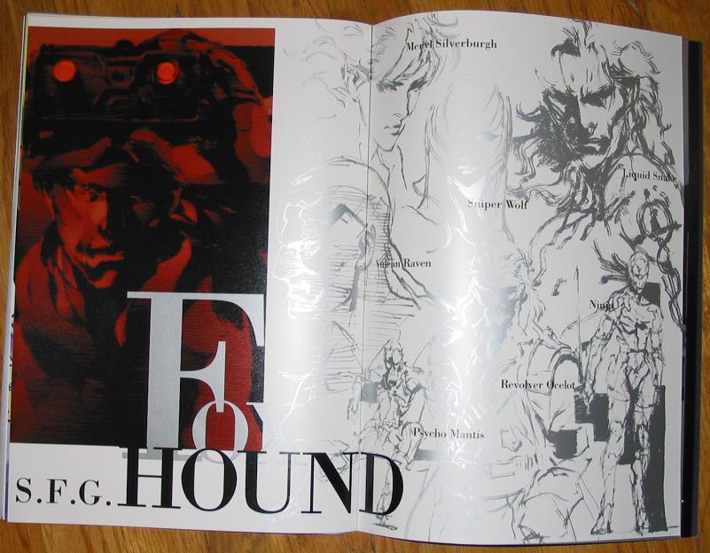 Metal Gear Character Silver Sketches