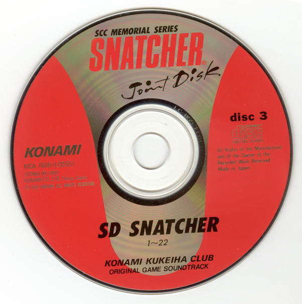 CD 3 SD Snatcher
