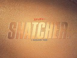Cover of Snatcher for the MSX