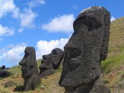 Moai at Rano Raraku